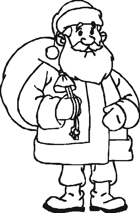 456x696 Christmas Festival Clipart Black And White