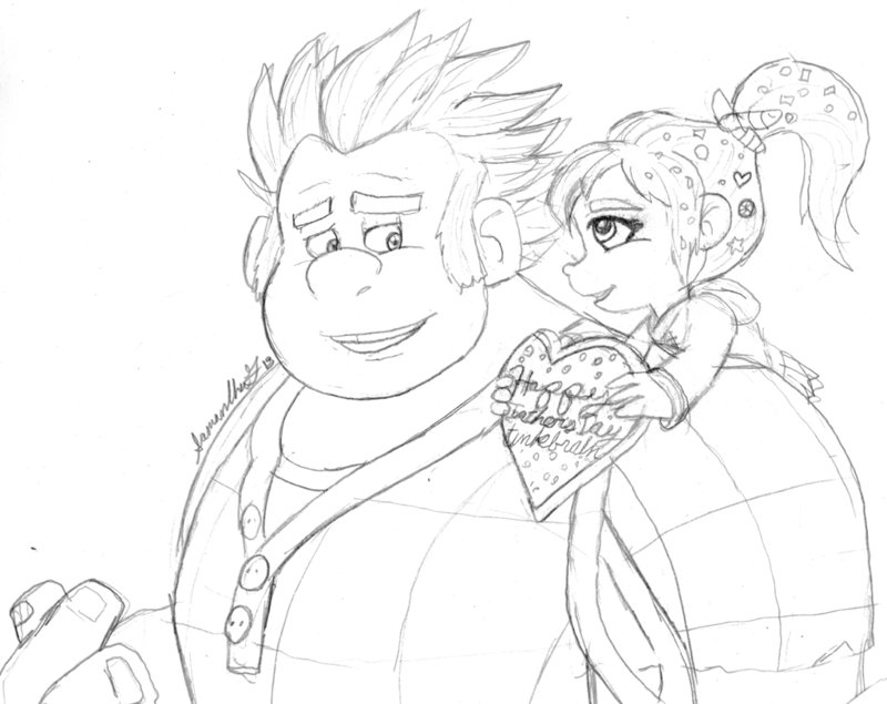 800x635 Ralph + Vanellope