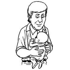 230x230 Top 20 Free Printable Father's Day Coloring Pages Online