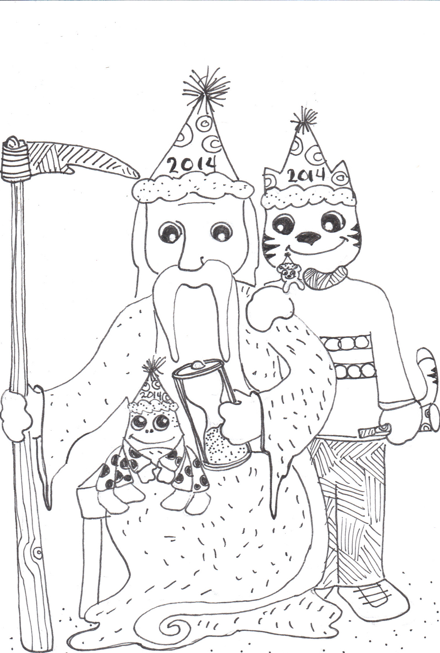 1510x2241 Cat Drawing The Crafty Sisters Page 49