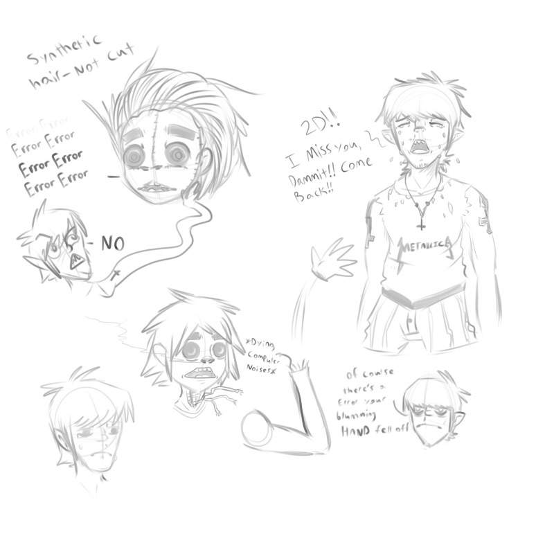 800x800 Fax Machine 2d And Depressed Pickle Gorillaz Amino