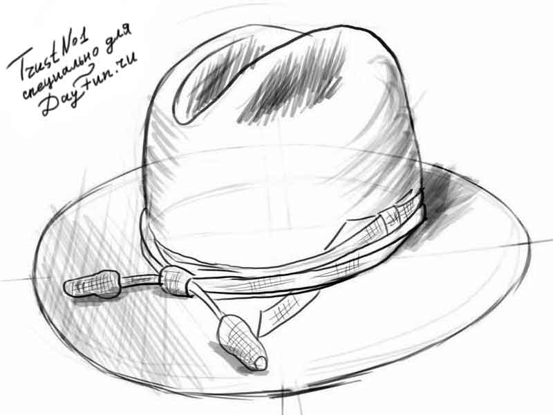 800x600 How To Draw A Hat Step By Step
