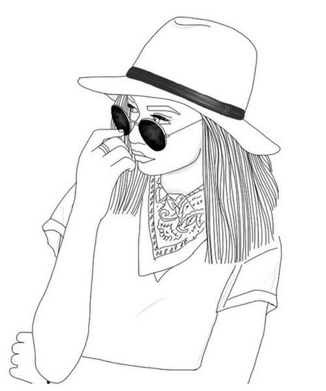 474x569 Tumblr Girls Drawing