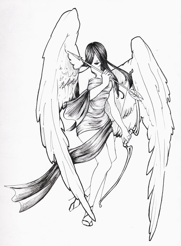 600x816 Angel Archer By Archercaptain