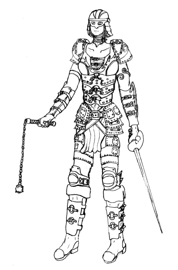 600x909 Fantasy Female Armour By Kingspikearcher