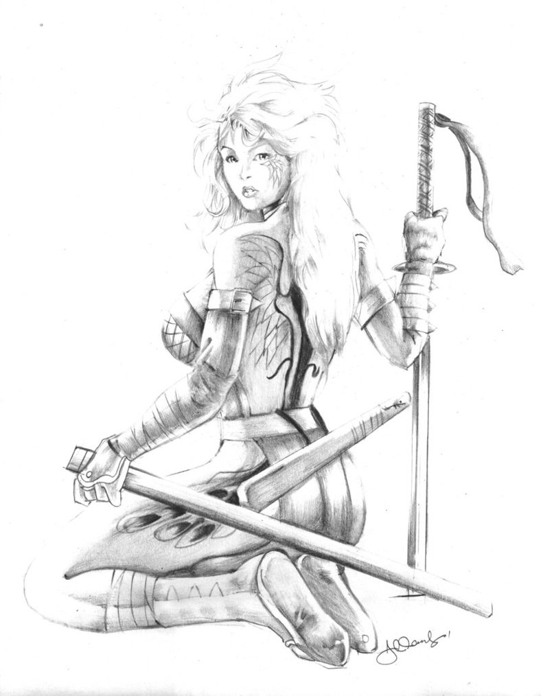 788x1014 Female Assassin By Armourwing