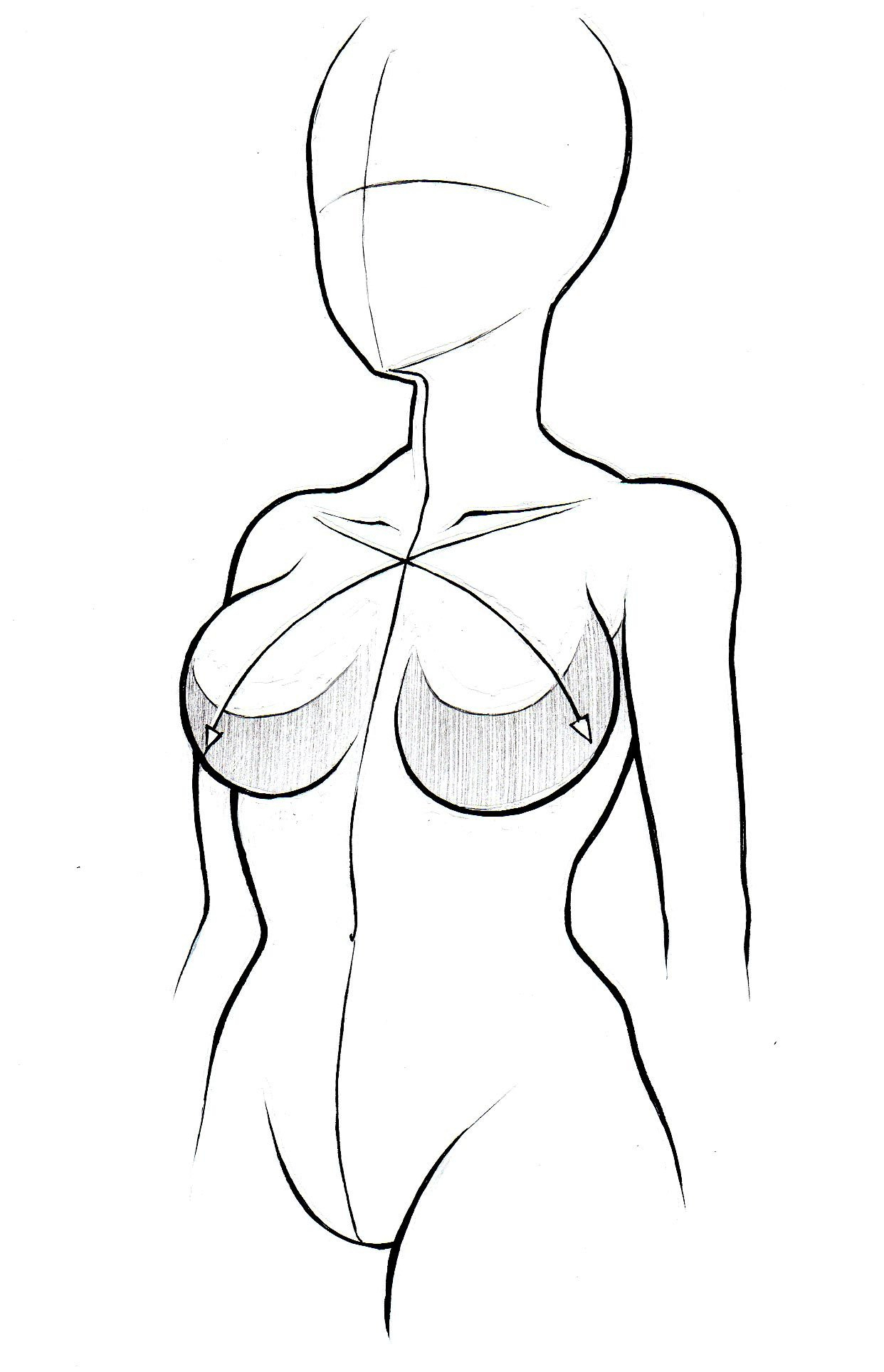 1242x1927 How To Draw A Female Body