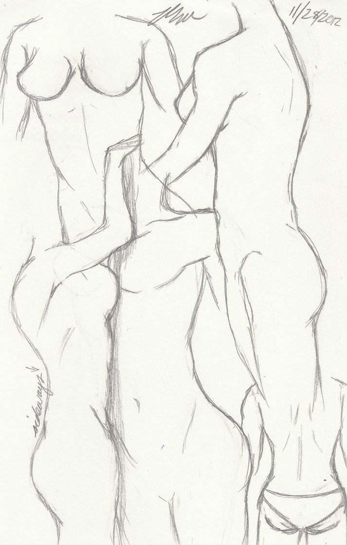 713x1119 Female Body Study By Kenzyt