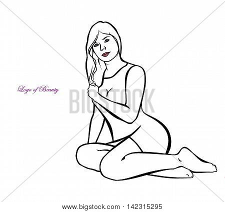 450x424 Sketch Logo Beauty Beautiful Image Amp Photo Bigstock