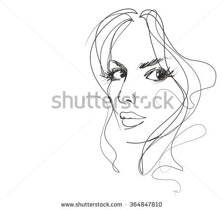 450x424 Drawn Model Body Sketch