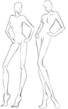 236x375 Photos Female Body Sketch For Fashion,