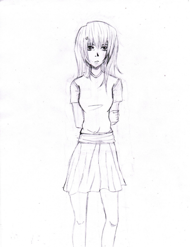 786x1024 Beautiful Full Body Sketch Girl Beautiful Pencil Sketches