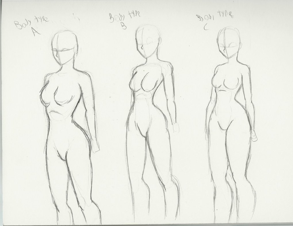 1019x784 Body Types By Dclzexon