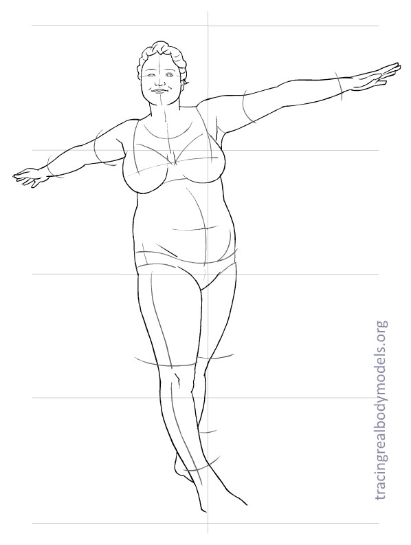 598x792 Tracing Real Body Models An Alternative To The Stereotypical