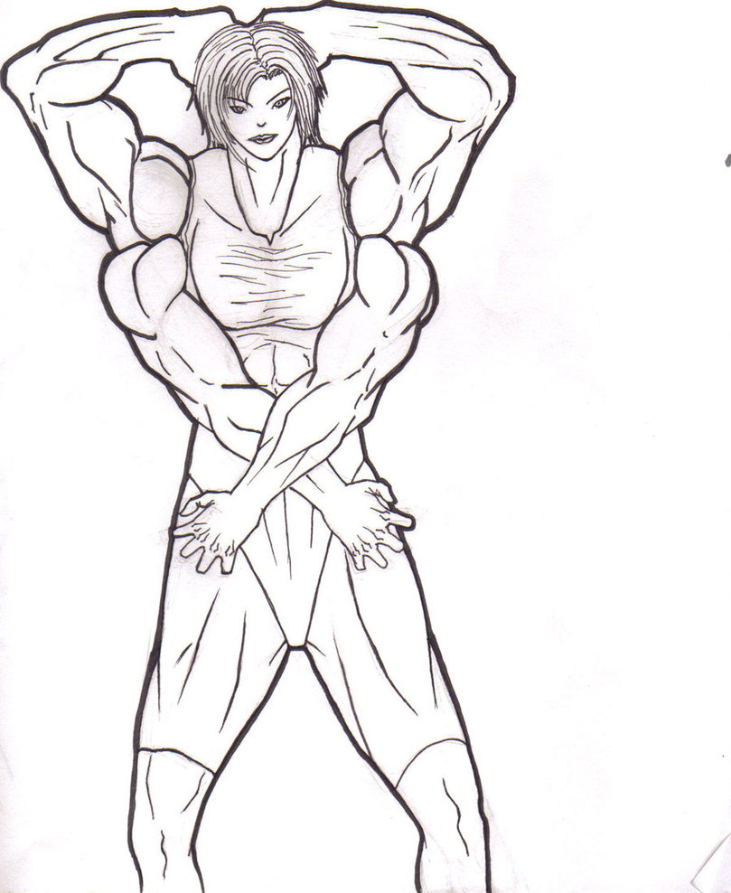 809x988 Four Armed Female Bodybuilder By Sjh6693