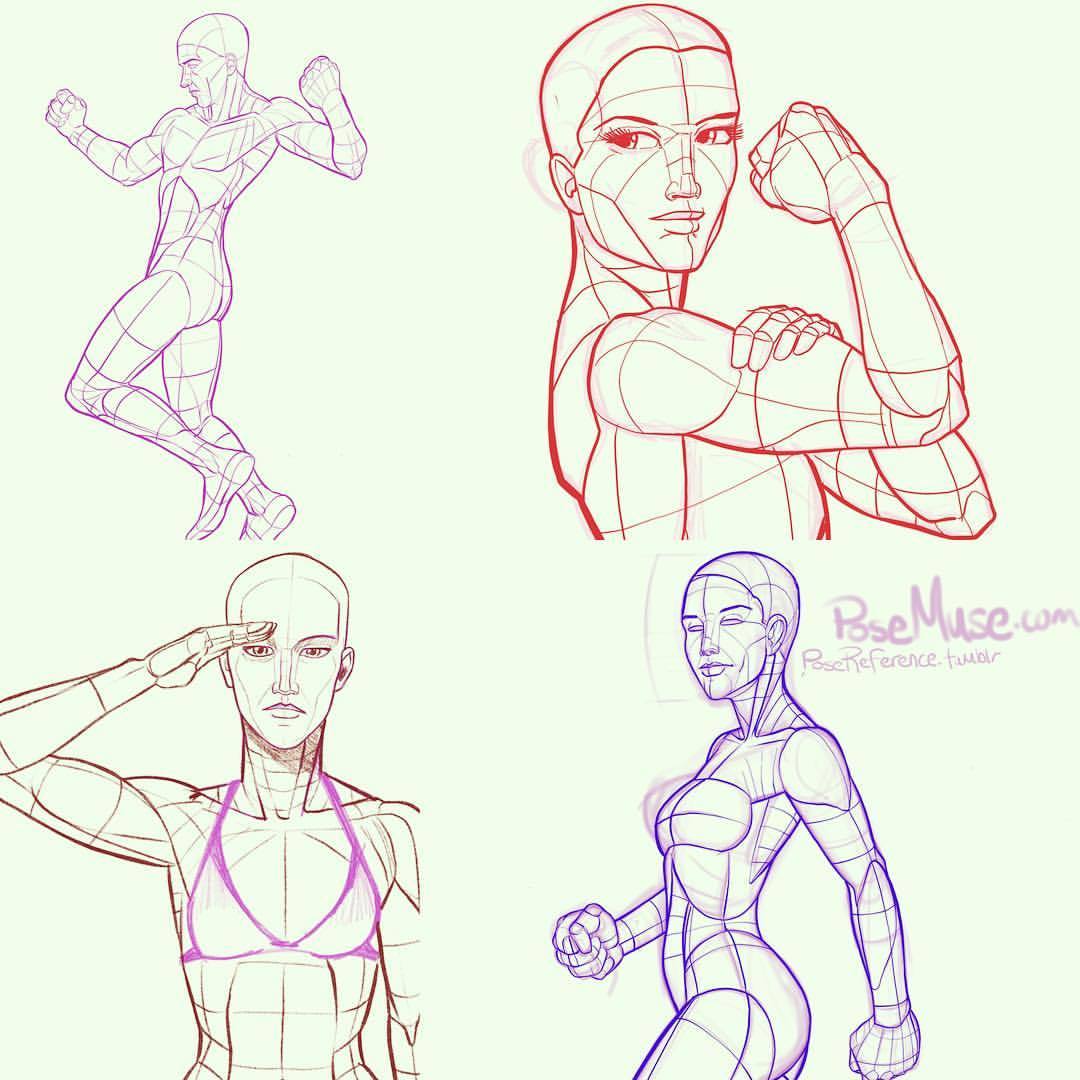 1080x1080 Pose Reference