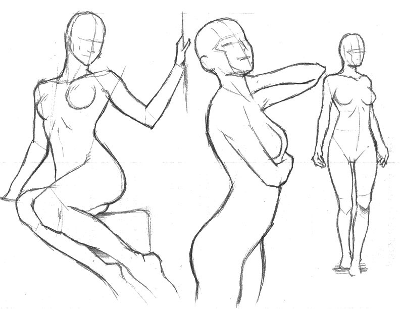 792x612 Studying The Human Figure On Behance