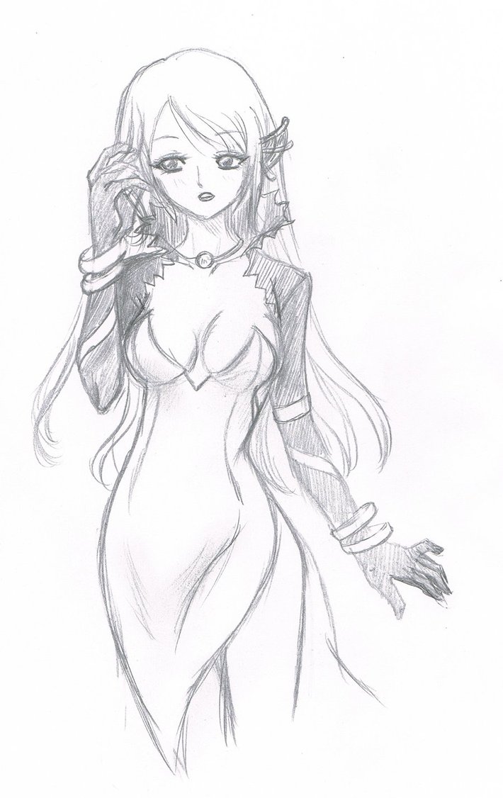 710x1126 Teraline High Elf By Kee Ko