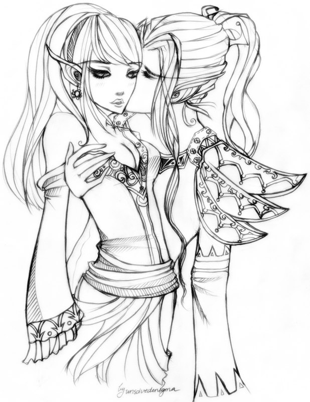618x800 Hot Elf Love Wip By Unsolvedenigma