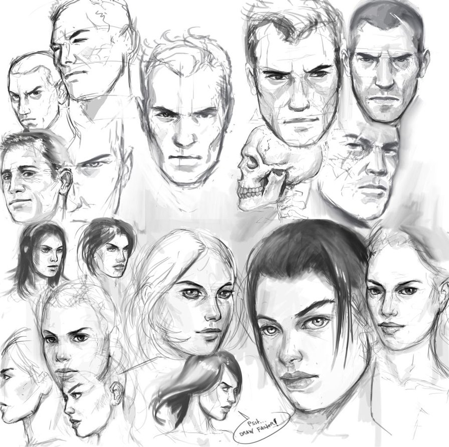 896x891 Michalkus Face Study 16 By Michalkus