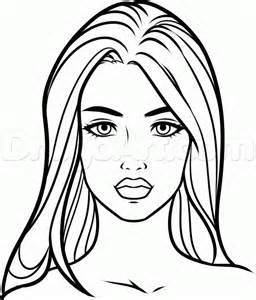 256x300 How To Draw Beautiful Woman Face Drawing Sketch Template Sketchy