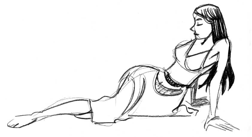 842x459 New Sketchbook Drawings Naked Rabbit World Power Foundation