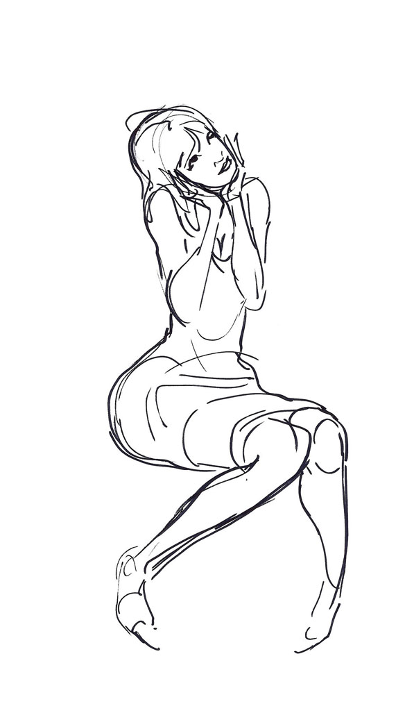 584x1040 The Fabtibulastic Artraptions Of Januel Mercado Gesture Drawing