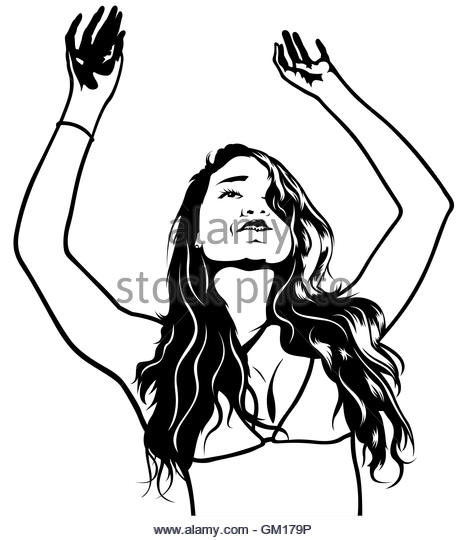 469x540 Female Hands Drawing Black And White Stock Photos Amp Images