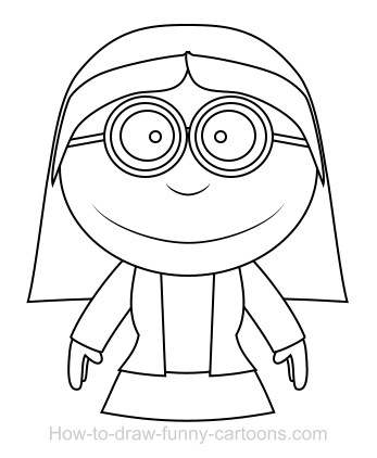 347x422 Drawing A Teacher Cartoon