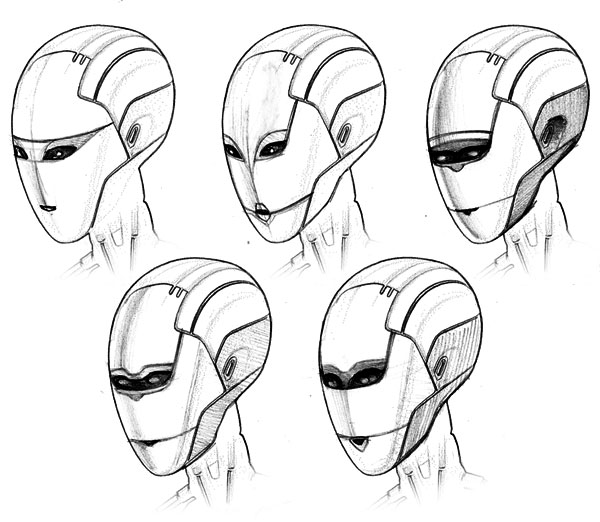 600x522 P I T G I R L' (Female Robot Concept Design)