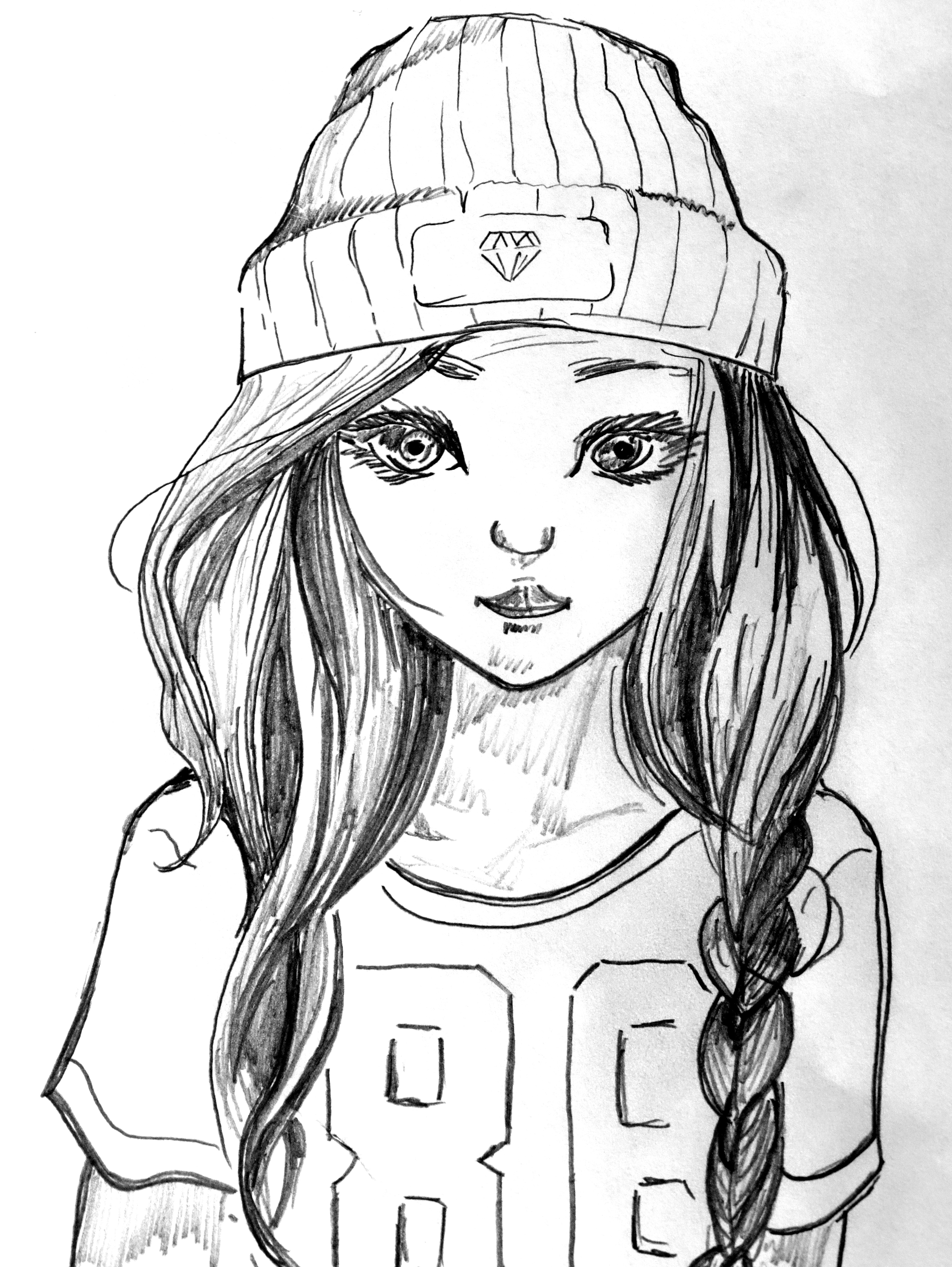 3803x5062 Female Sketch Free Image Peakpx