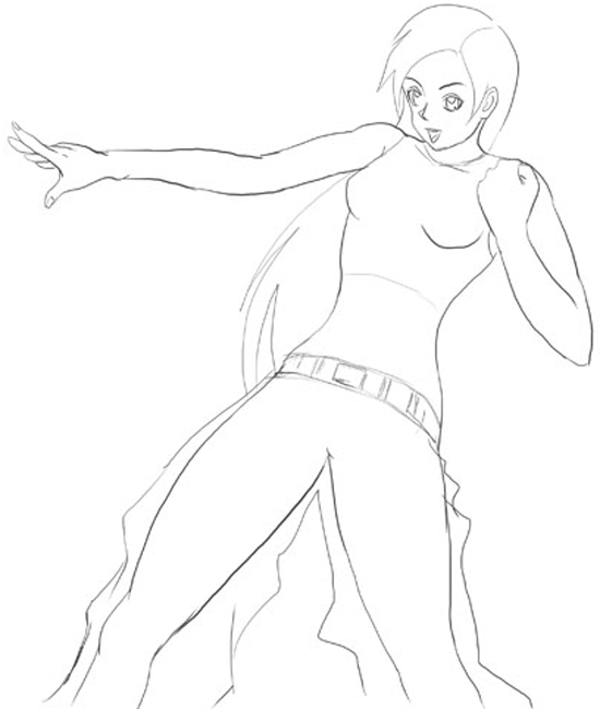 550x650 Drawing Male And Female Manga Bodies Tutorial