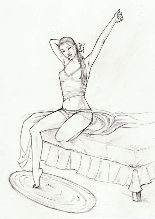 500x708 Sexy Female Draw Off Wip Ramblings In Between