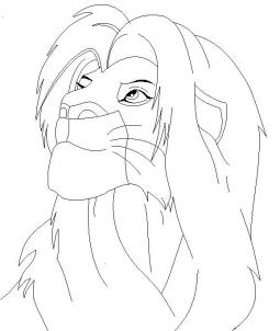 255x302 How To Draw How To Draw Simba