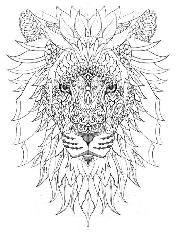600x797 I Would Switch The Pattern To The Mane Instead Of The Face