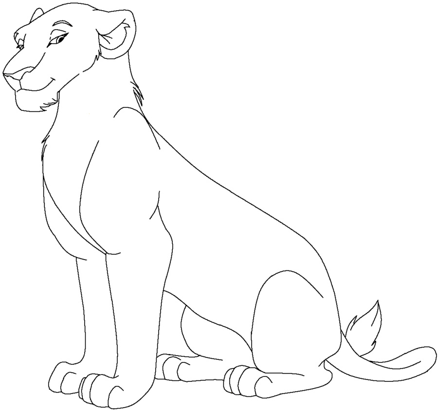 900x845 Lion And Lioness Coloring Pages Coloring Page For Kids