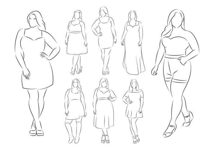 700x490 Plus Size Female Model