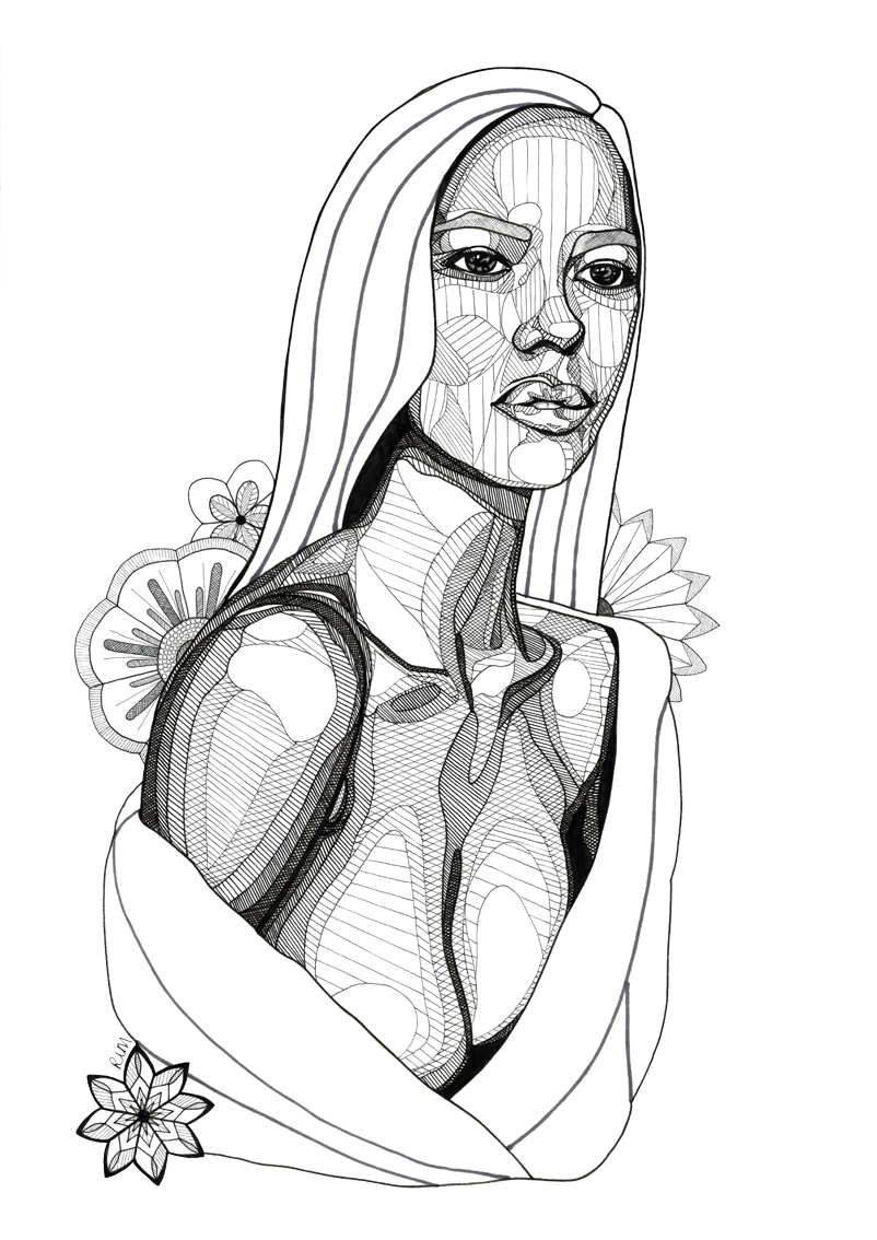 802x1134 Fineliner Portrait Female 1