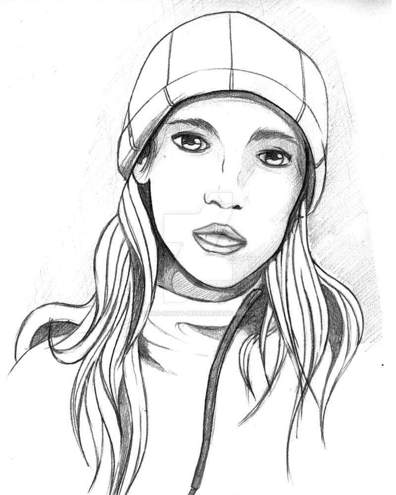 800x1000 Skater Girl By Mono Eighty Seven On Pencil