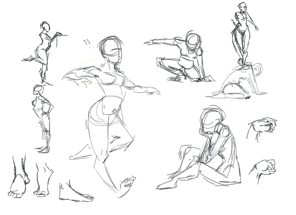 Female Poses For Drawing at GetDrawings | Free download