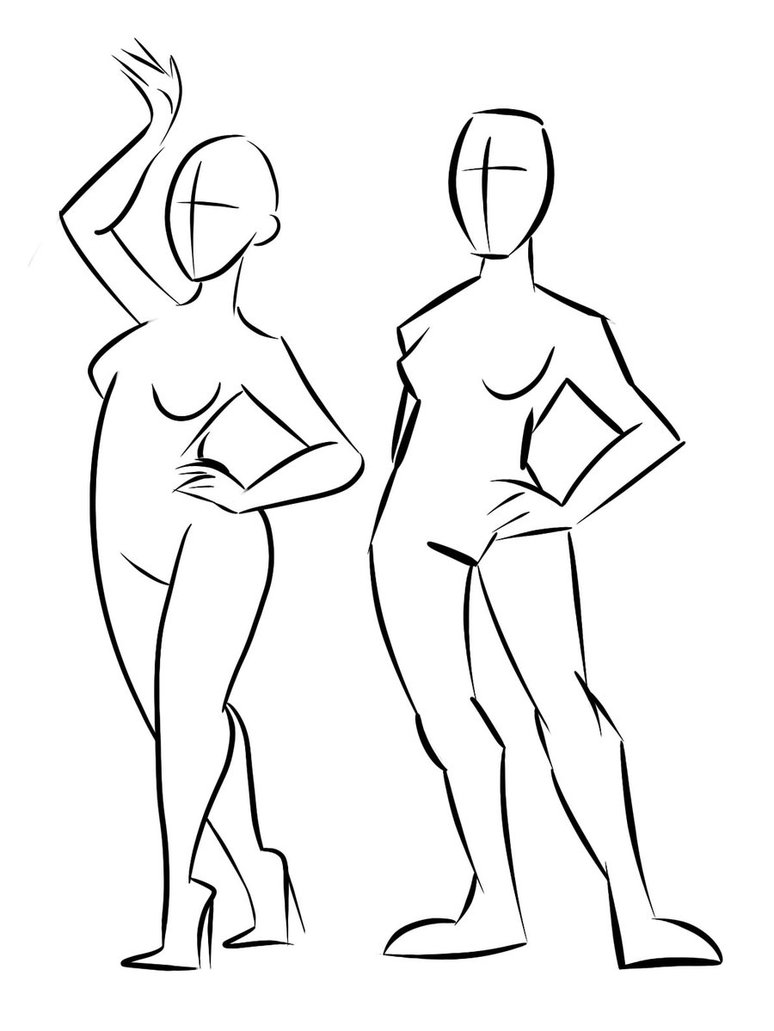 774x1031 Female Posing Practice (Reupload) By Artwork Tee