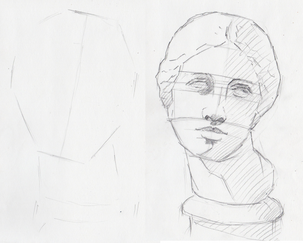 1024x820 Ideas Of Draw A Lady Face Profile Girl Face Portrait Profile