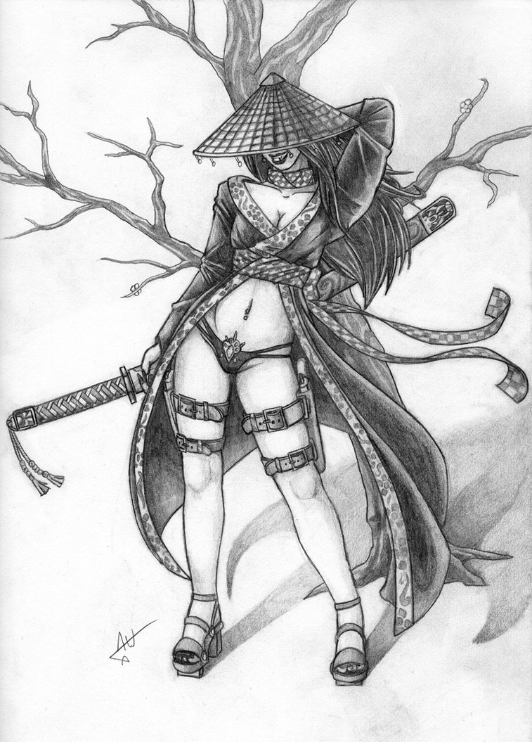 757x1055 Samurai By Jackwrench