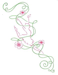 232x300 Female Silhouette Drawings