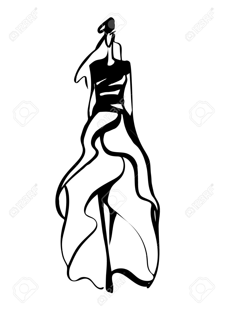 Female Silhouette Drawing at GetDrawings | Free download