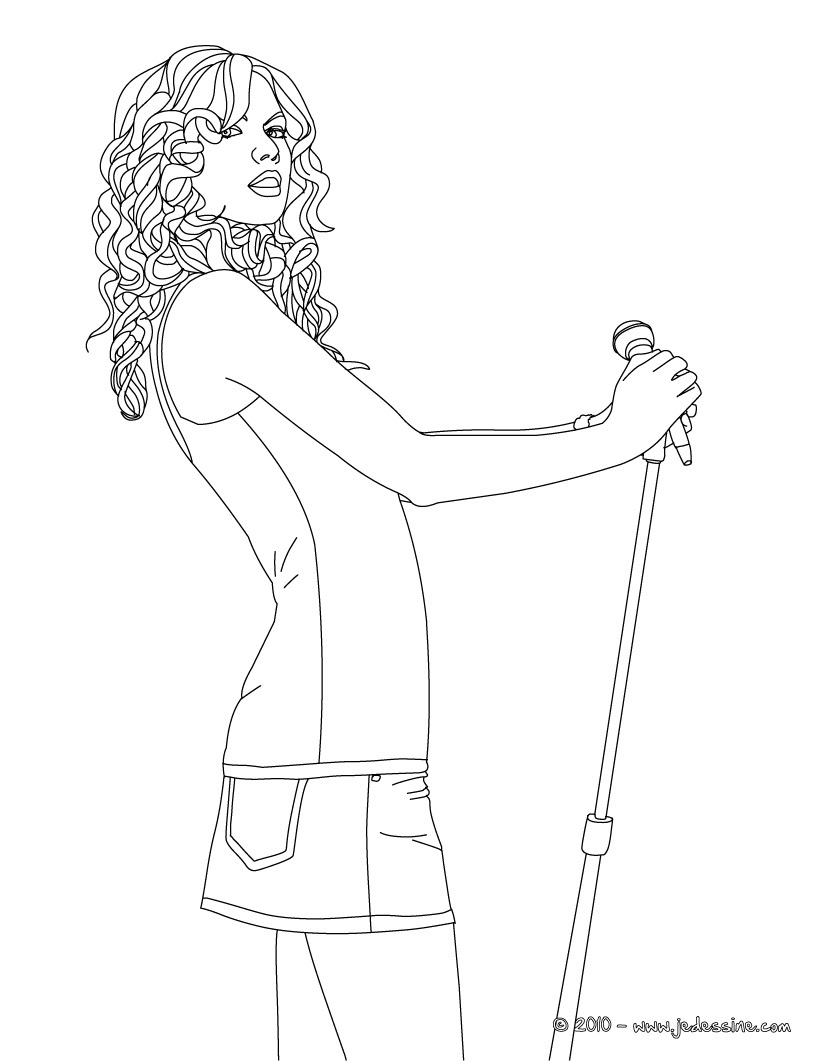 821x1061 Taylor Swift Coloring Pages Celebrities Coloring Pages