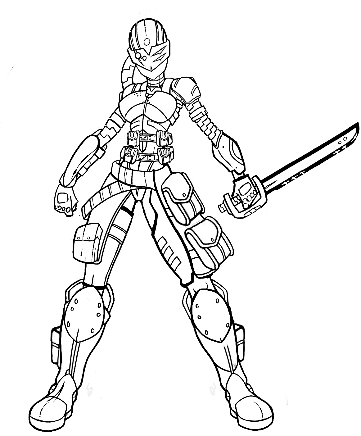 1163x1404 King Zilla Arachne Empire Female Soldier