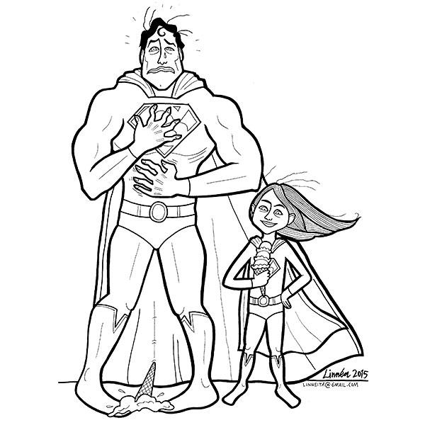 600x600 Mom Blasts Through Gender Stereotypes With Superhero Drawings