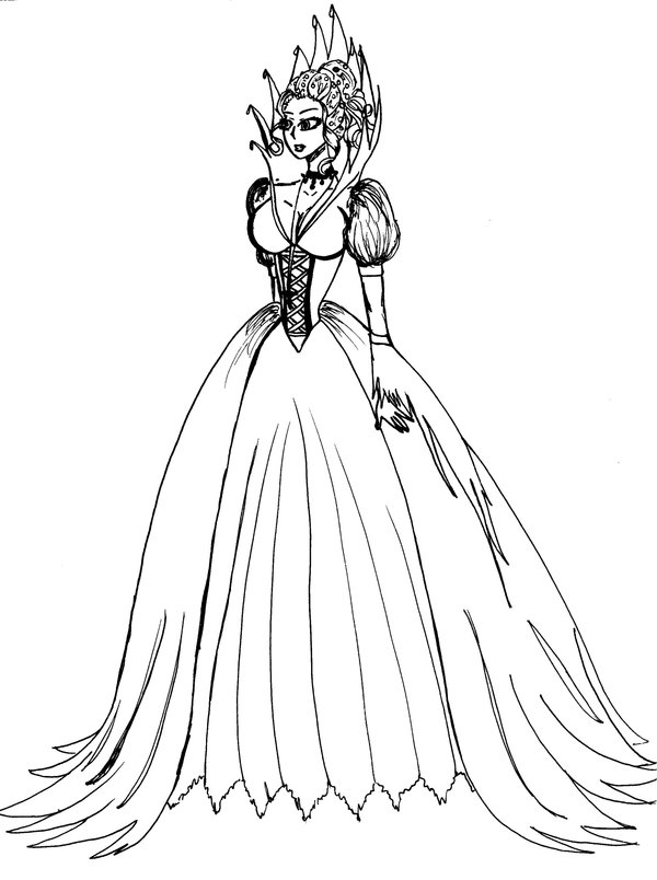 600x804 Image Result For Vampire Dress Drawing Draw