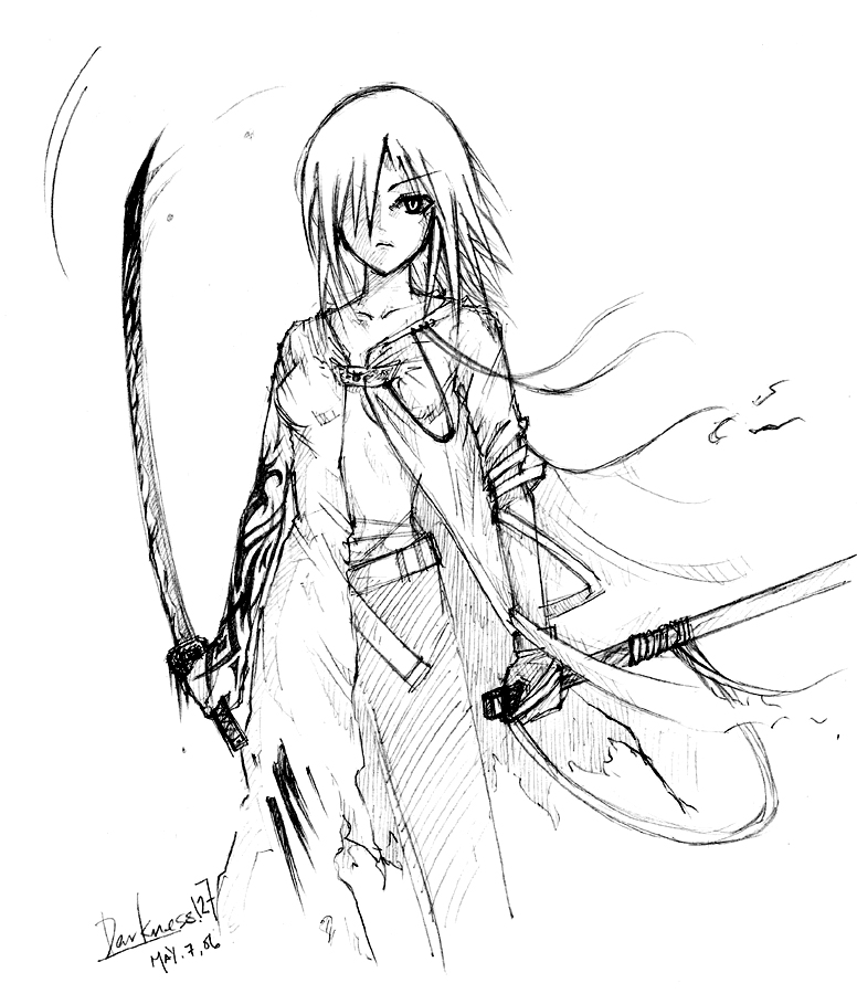 776x900 Female Warrior By Darkness127